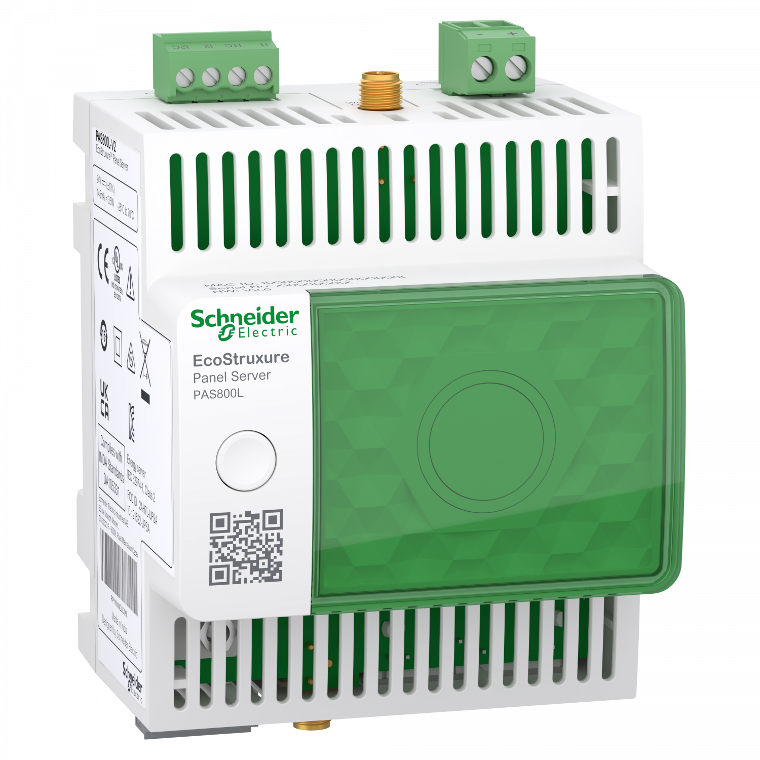 EnerlinX - EcoStruxure Panel Server Avancé - alim 24VDC