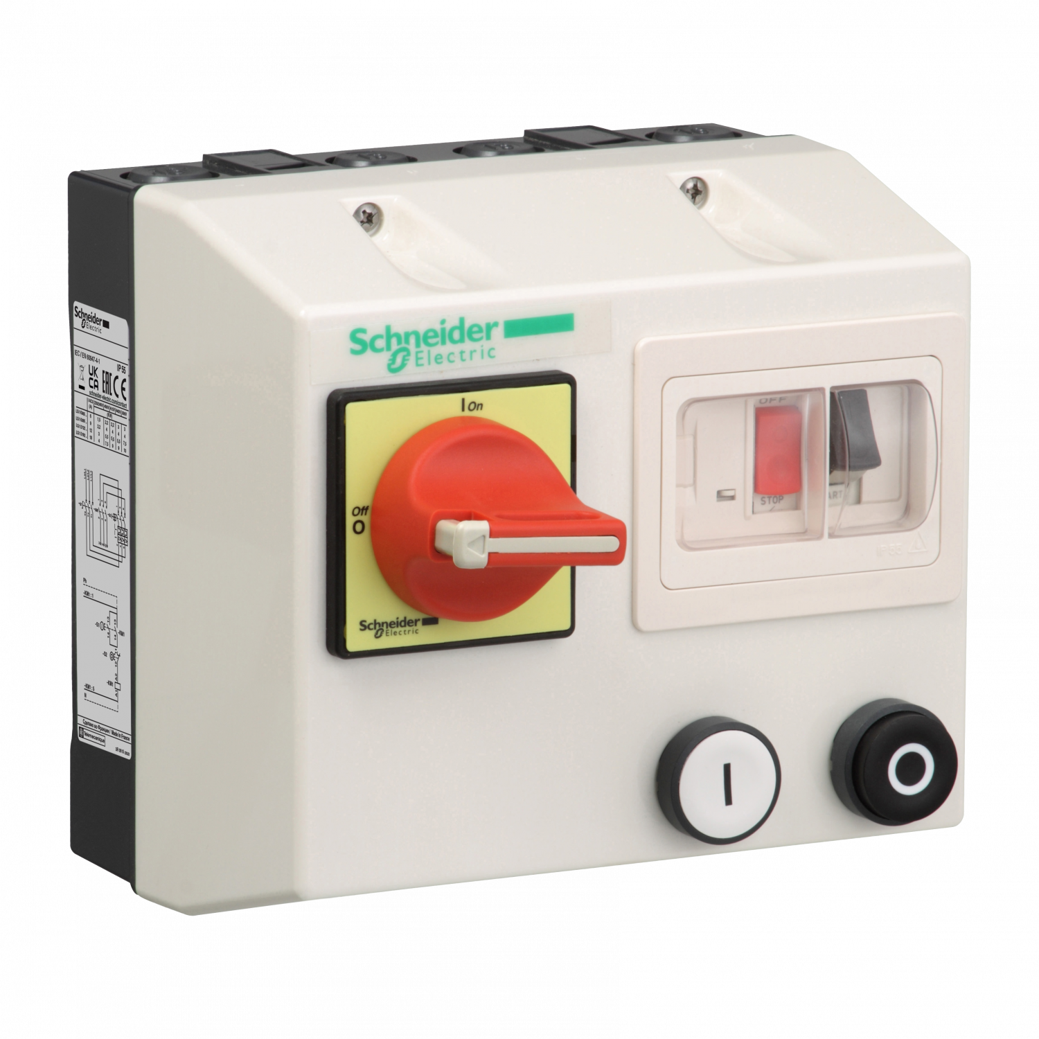 TeSys LG1K - démarreur en coffret - 6..10A - bobine 220Vca