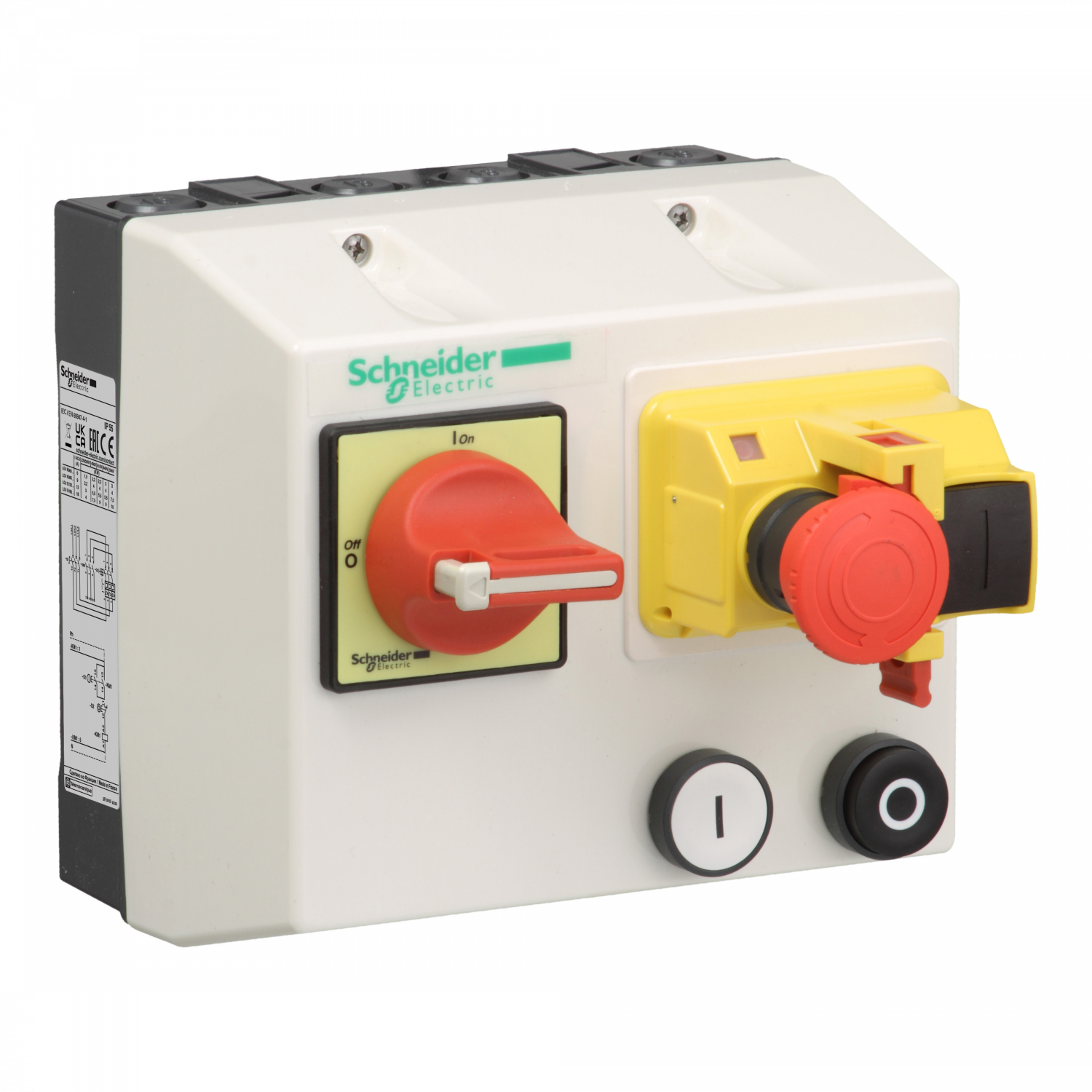 TeSys LG1K - démarreur en coffret - 1,6..2,5A - bobine 380Vca