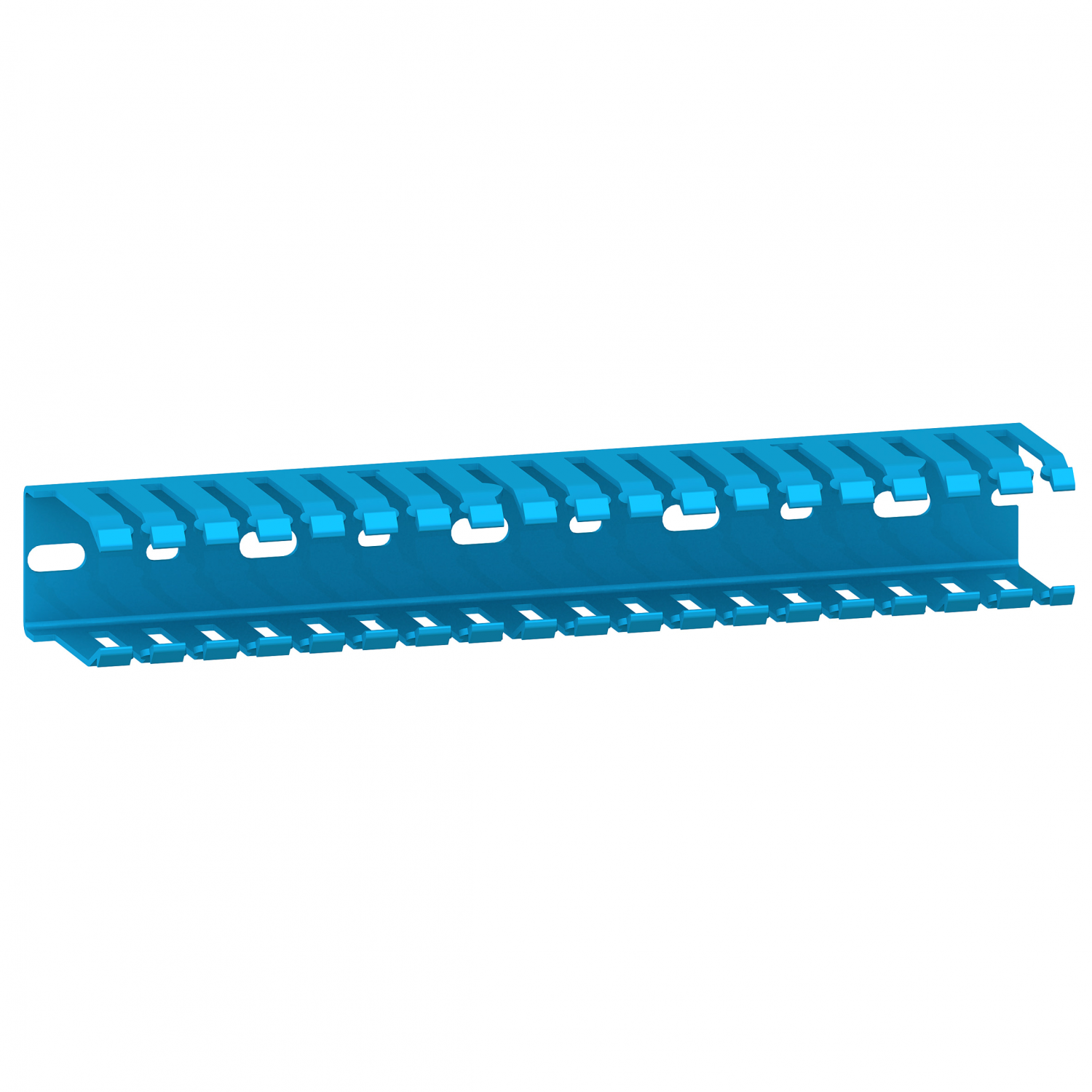PanelSeT - Goulotte perforee sans couv - 2m - 144x60mm - bleu