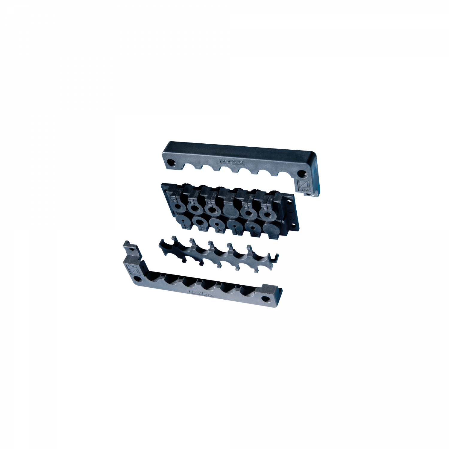 PanelSeT - plaque de 9 entrées de câbles - 112x36mm