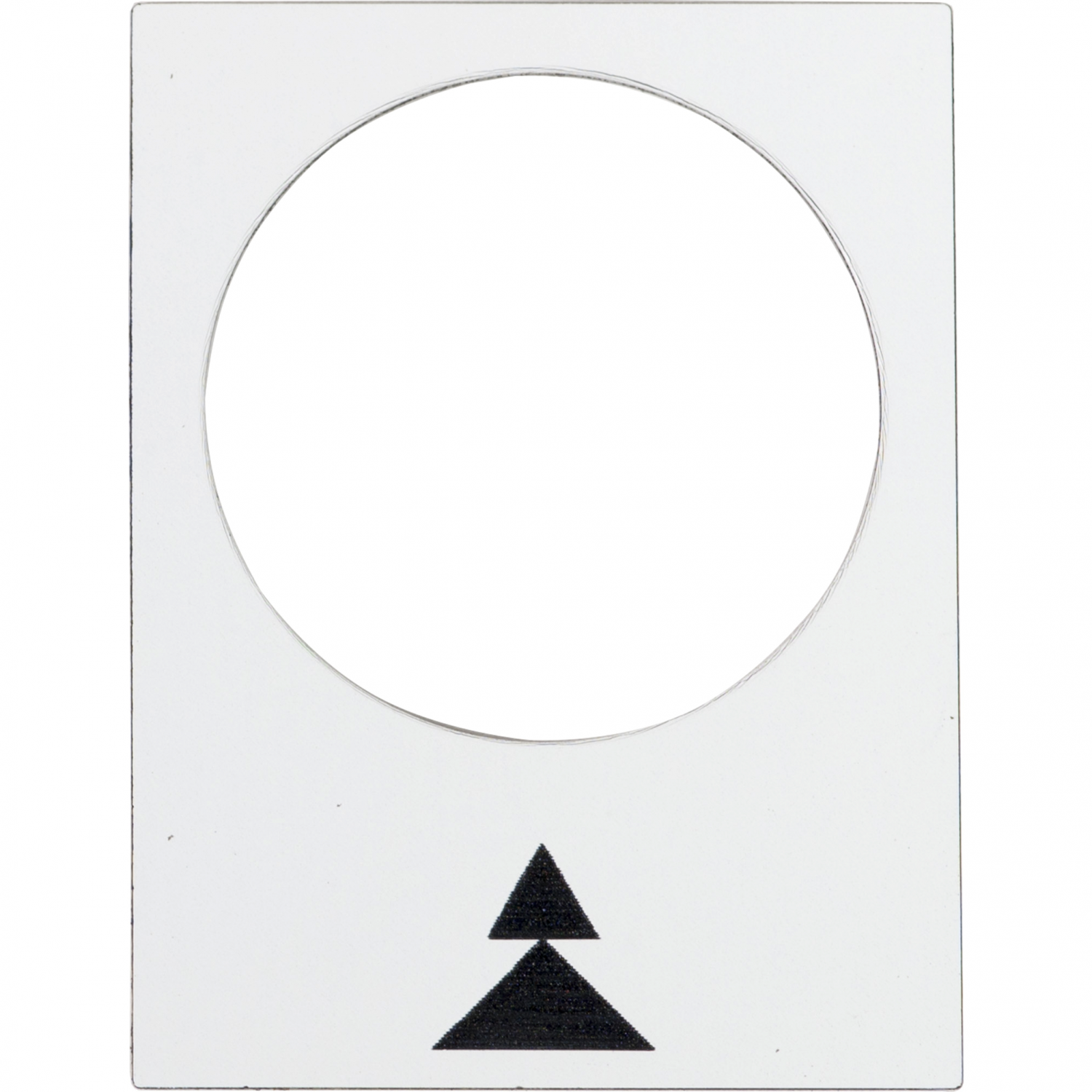 Harmony - étiquette - 30x40mm - blanc - droite PV-GV