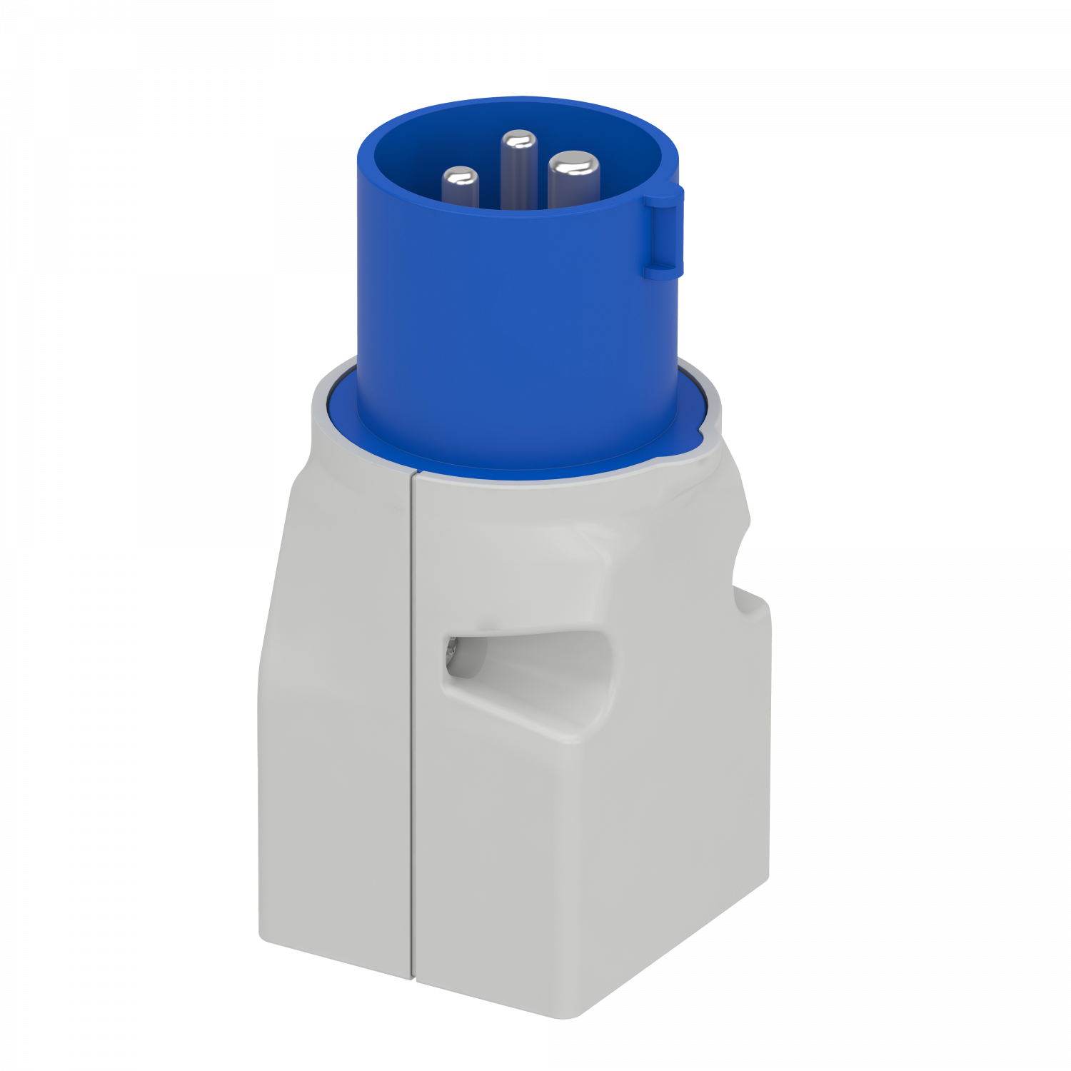 Mureva - adaptateur brochage industriel-domestique - 16 A 2P+T - 220V