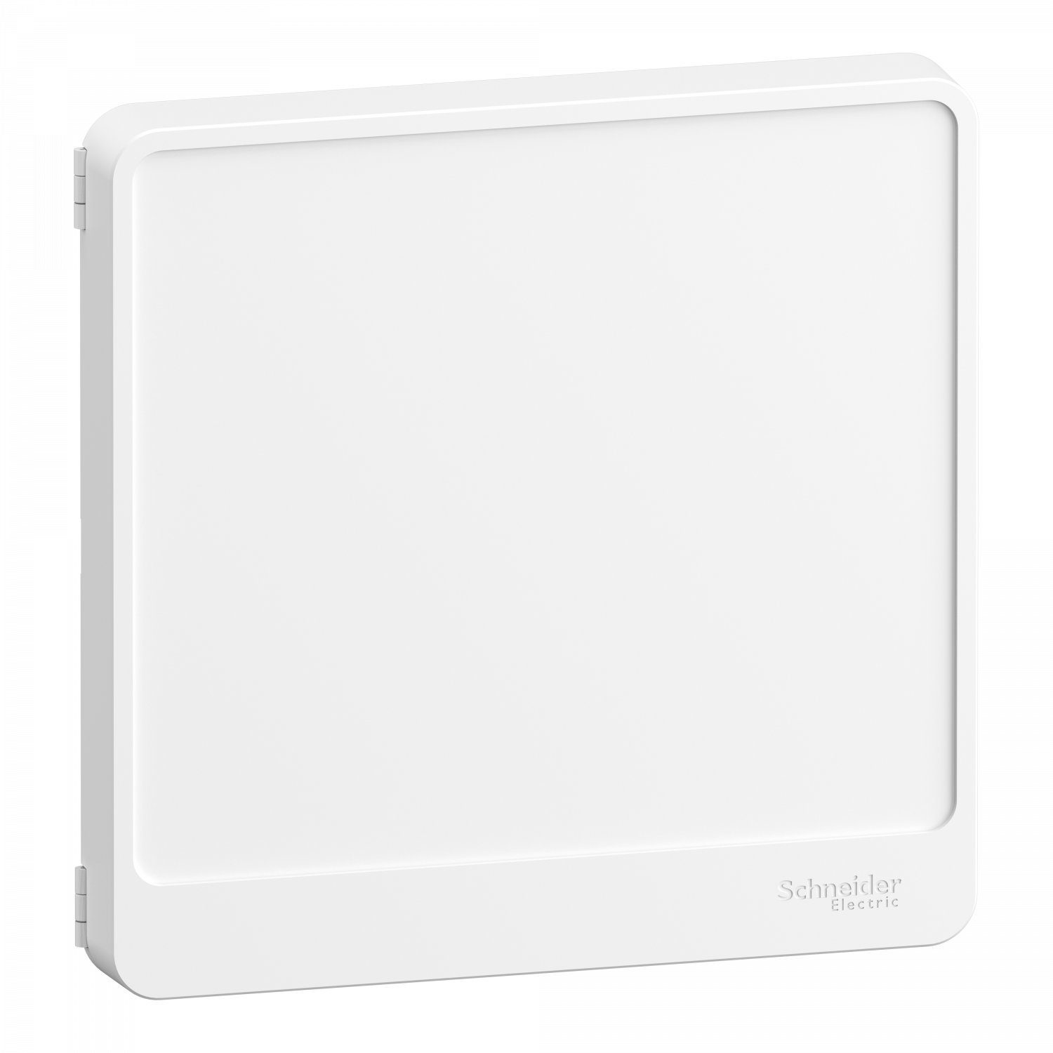 Resi9 - Porte Styl blanche (RAL 9003) pour coffret 1 rangée de 13 modules