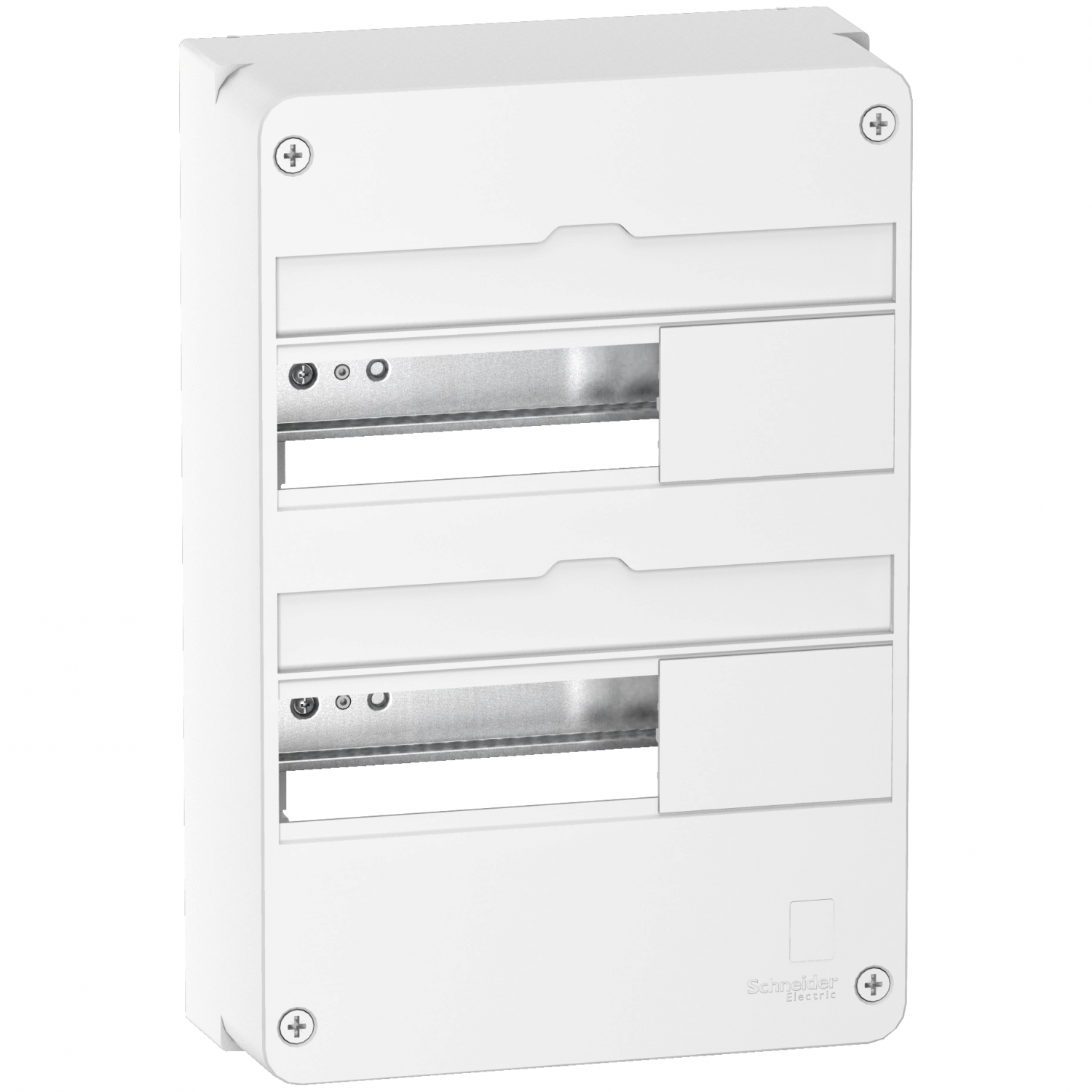 Resi9 - Coffret en saillie Blanc (RAL 9003)- 2 rangées de 13 modules