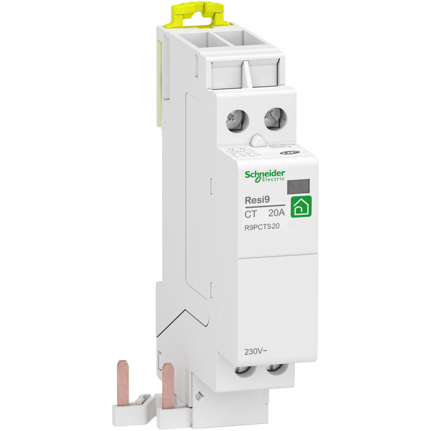 Resi9 - contacteur standard - 2NO - 20A