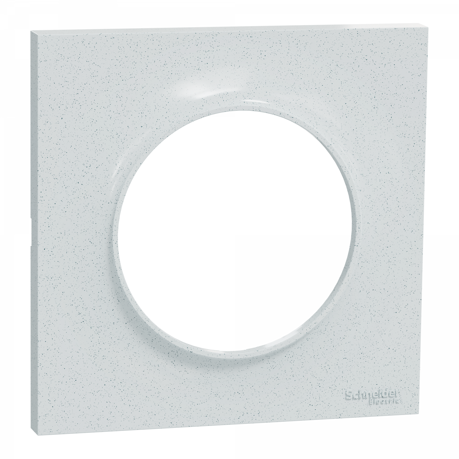 Odace Styl - plaque 1 poste blanc recyclé