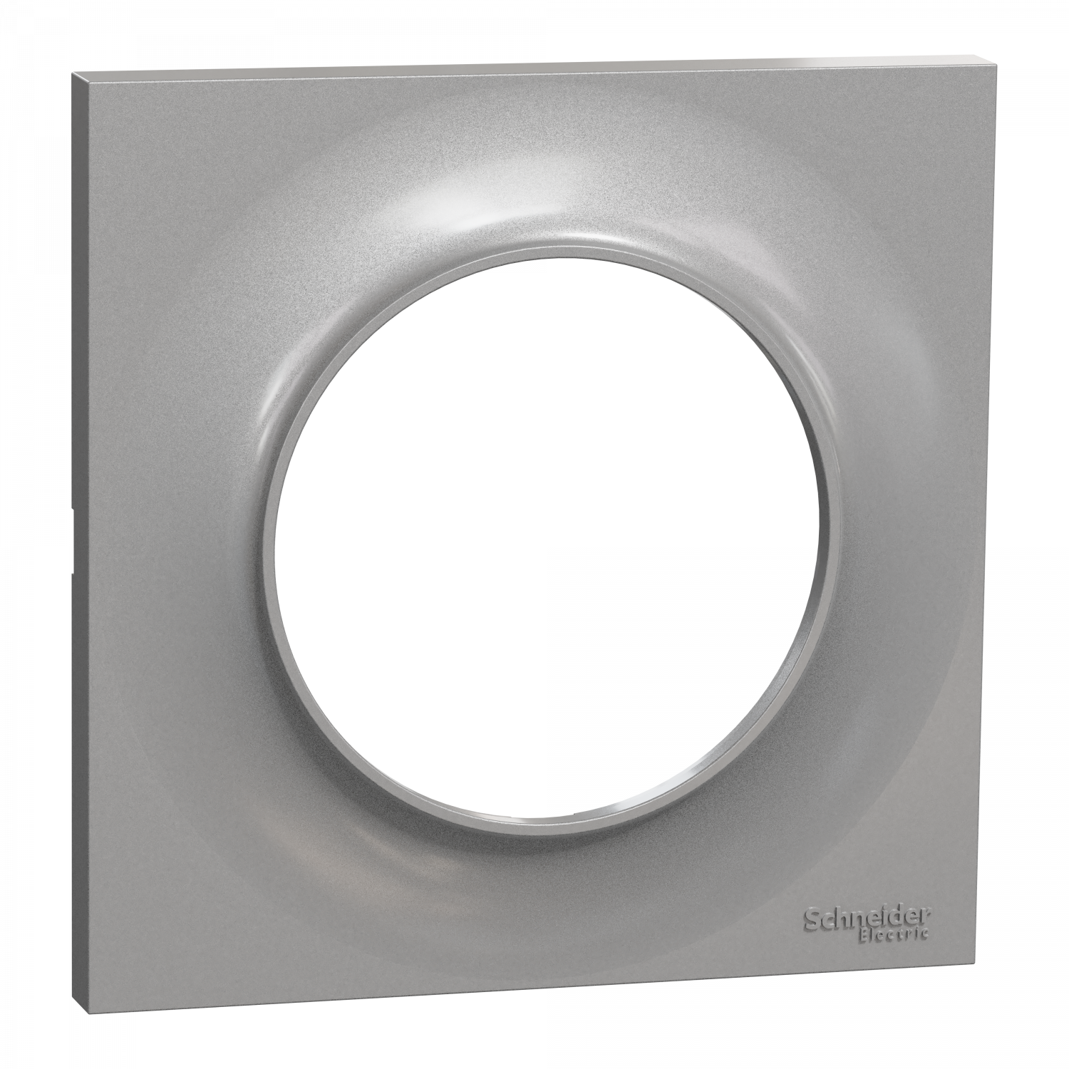 Odace Styl - plaque 1 poste aluminium