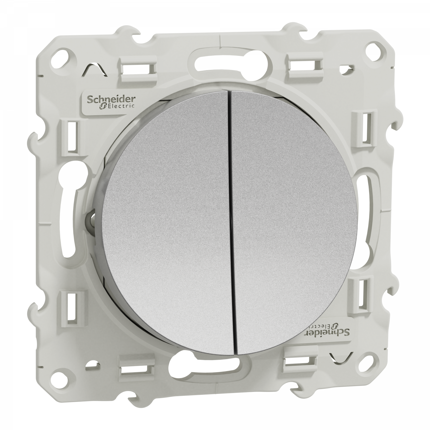 Odace - double va-et-vient - aluminium - connexion rapide