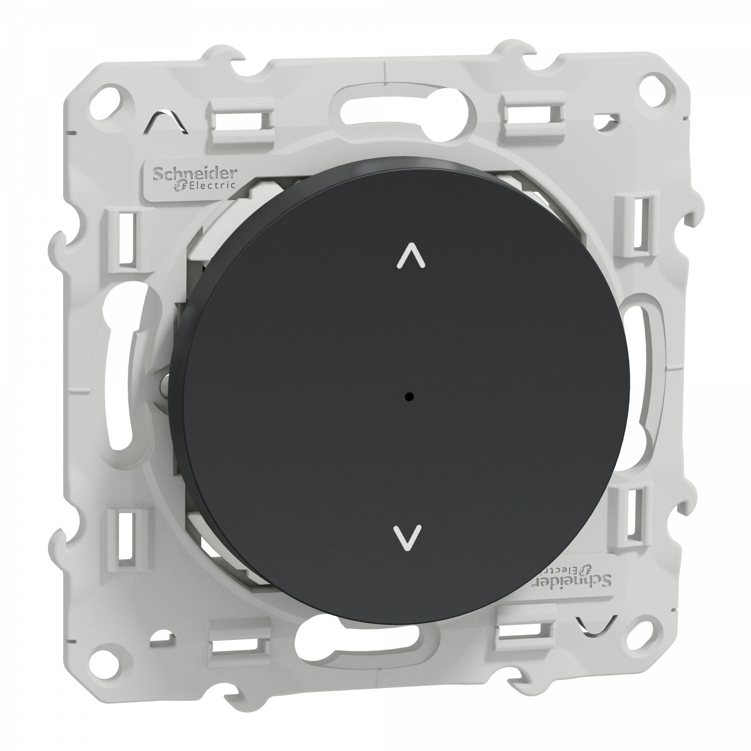 Wiser Odace - interrupteur volet-roulant - 4A - zigbee - anthracite