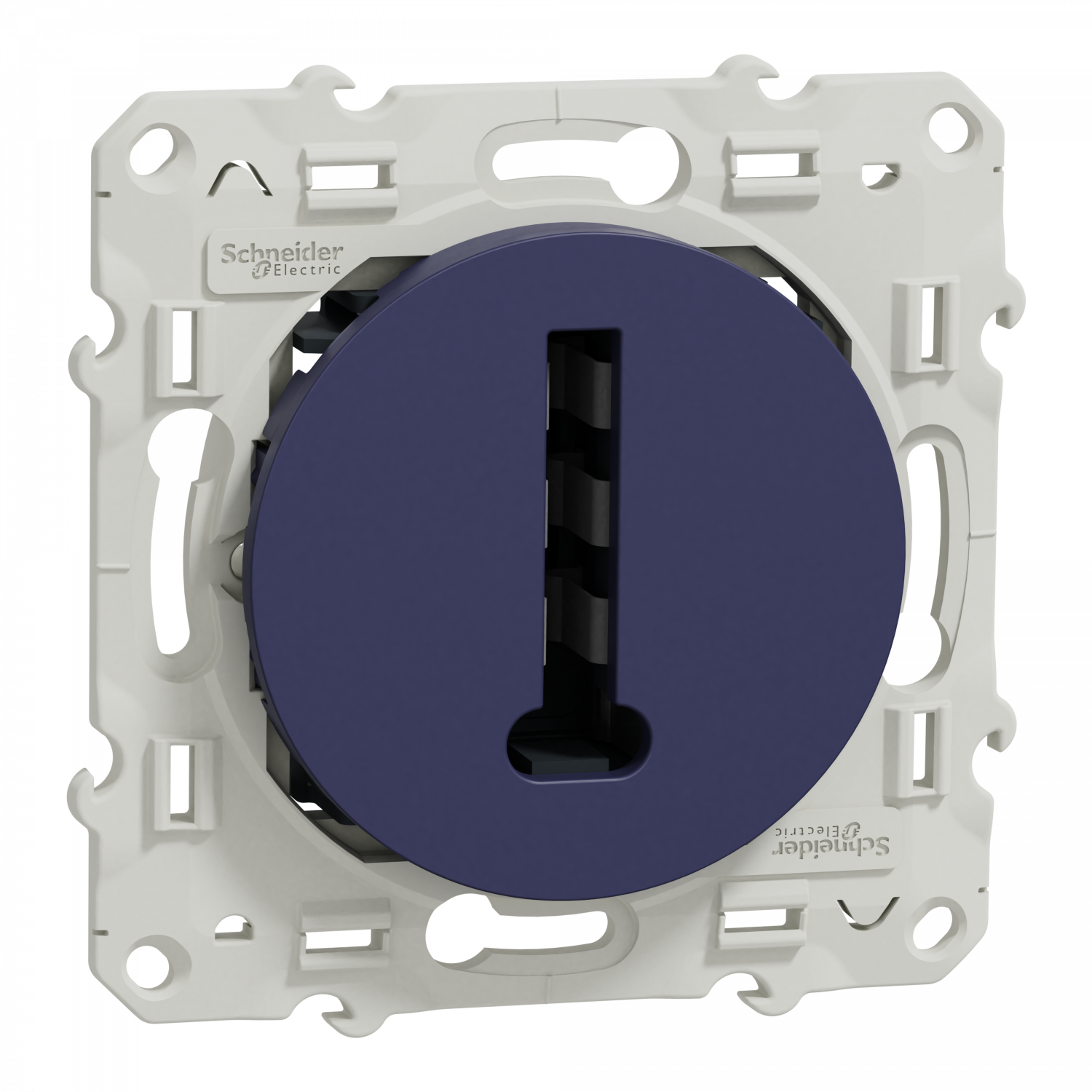 Odace - conjoncteur en T - 8 contacts - cobalt