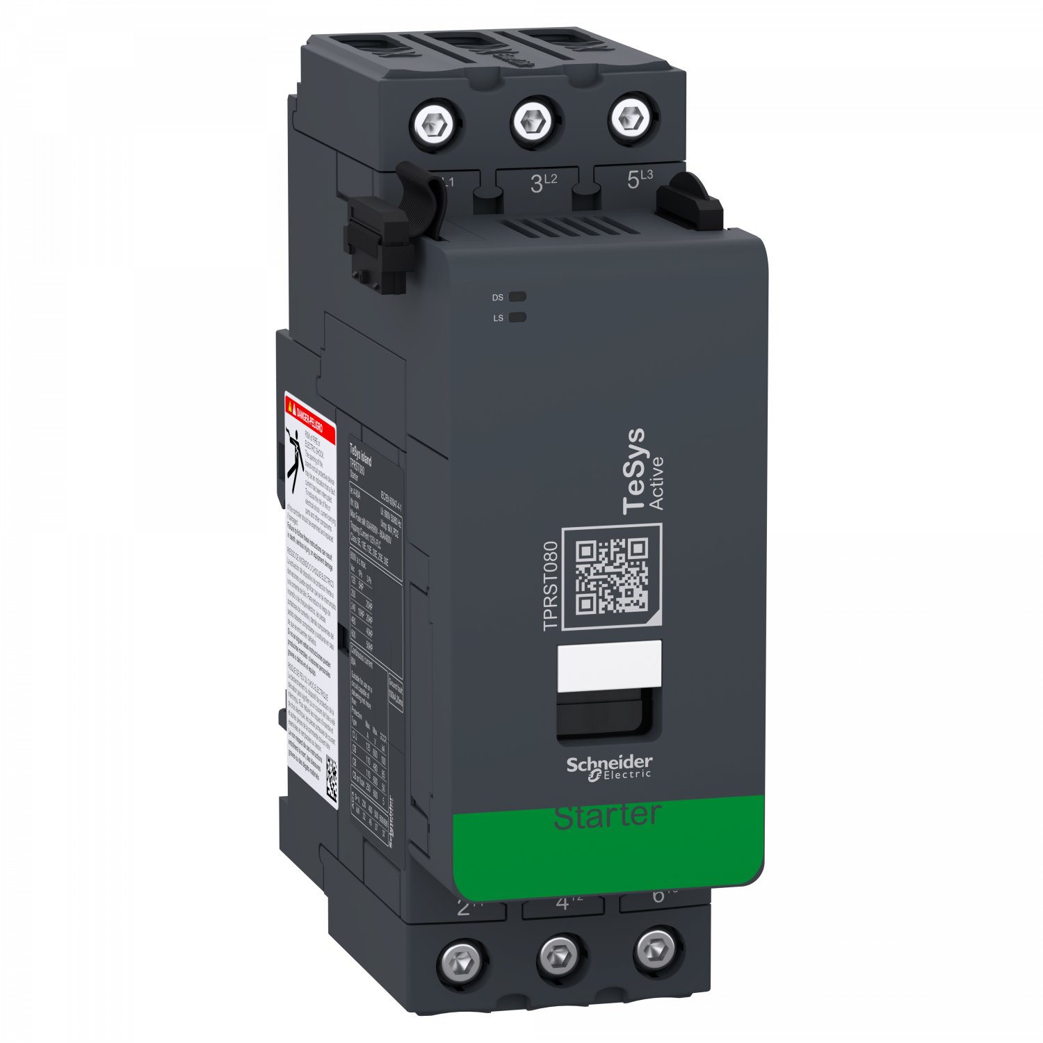 TeSys island - démarreur contacteur + relais thermique - 80A / 37kW
