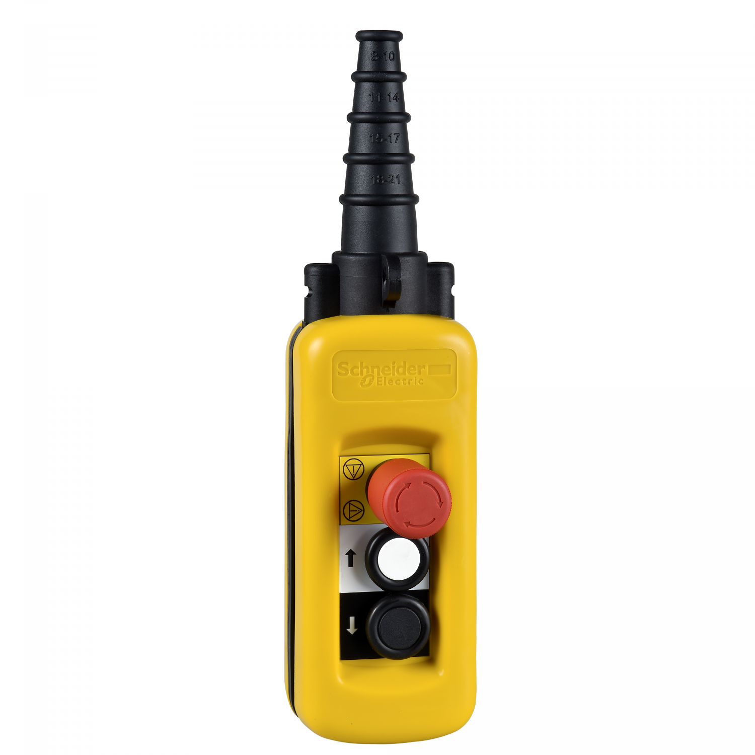 Harmony XACA - boîte pendante - 2 poussoirs 1 arrêt d'urgence