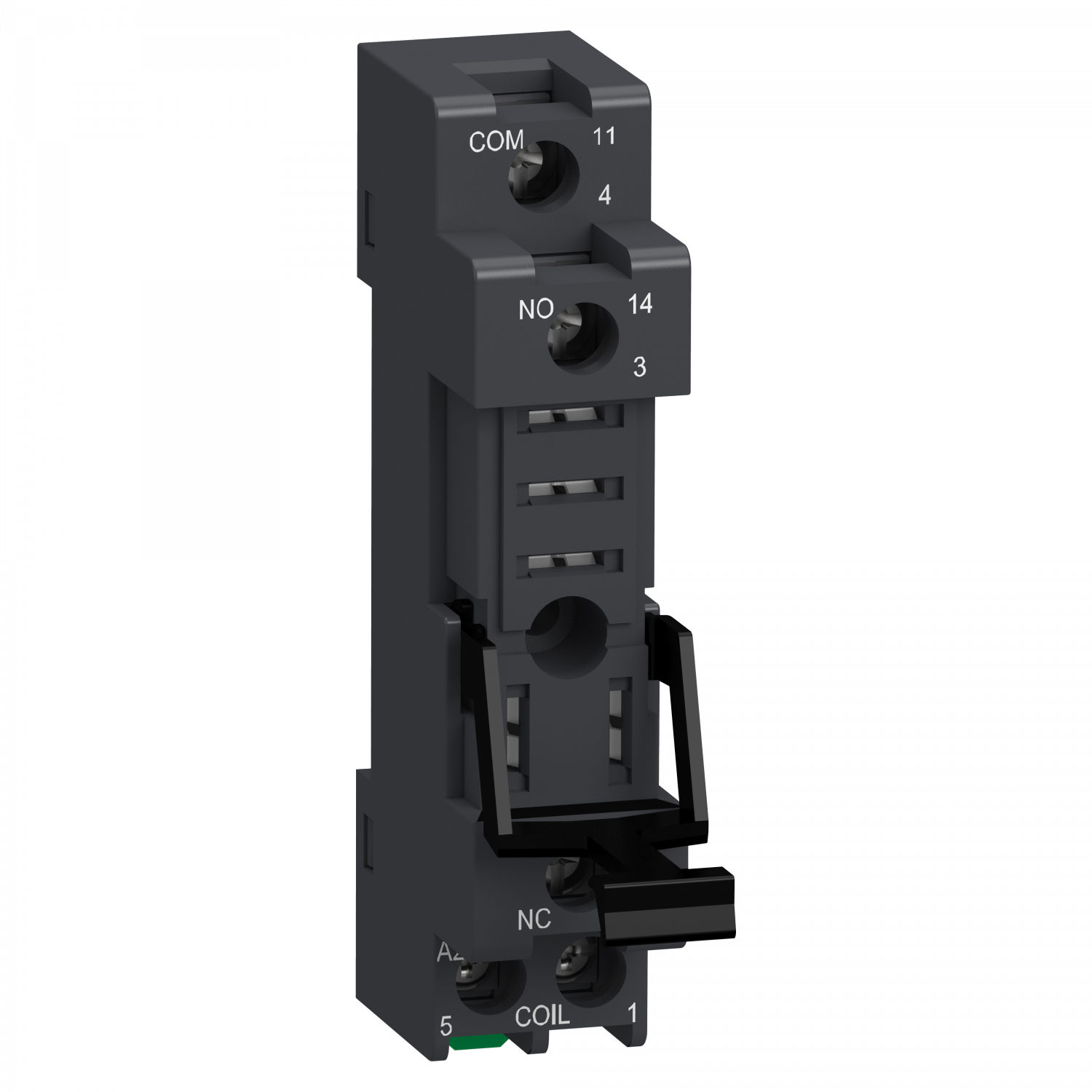 Harmony RXG - Embase push in - 10A - Contacts mixés - relais RXG1