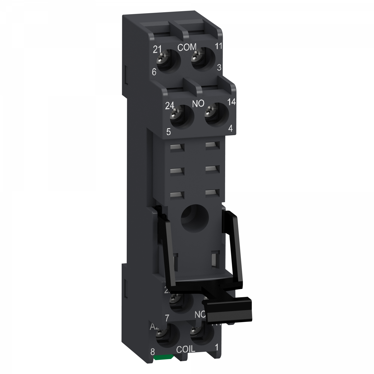 Harmony RXG - Embase push in - 5A - Contacts mixés - relais RXG2