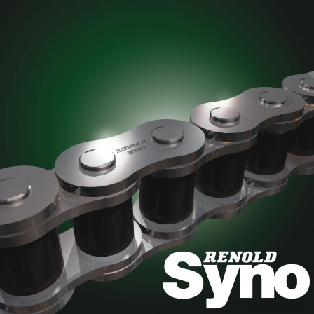 CHAINE A ROULEAUX SYNO 12,7S 08B-1 BS 