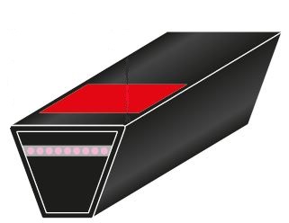 COURROIE TRAP. VECO 200 LD IGNIFUGE SPB 5000 16X14