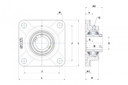 Paliers auto-aligneurs