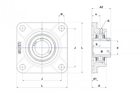 Paliers auto-aligneurs