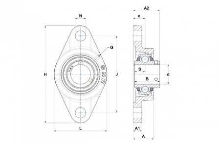 Paliers auto-aligneurs