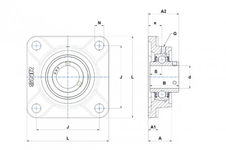 Paliers auto-aligneurs
