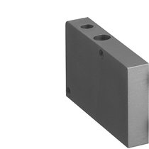 Plaque terminale à gauche