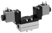 Distributeur 2x3/2, Série 581, taille 1