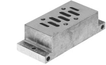 Embase unitaire, Raccords filetés en bas