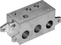 Plaque pour empilage, ISO taille 3