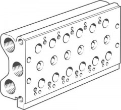 BLOC DE RACCORD PRS-ME-1/8-6