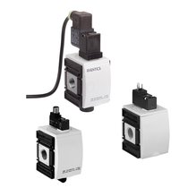 Distributeur 3/2, commande électrique, Série AS5-SOV