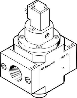 DISTRIBUTEUR DE MISE EN CIRCUIT  HEE-1-D-MAXI-110